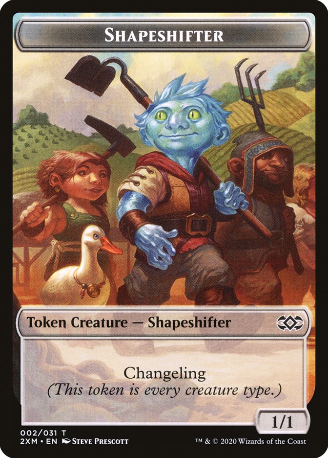 Shapeshifter [Double Masters Tokens] | PLUS EV GAMES 