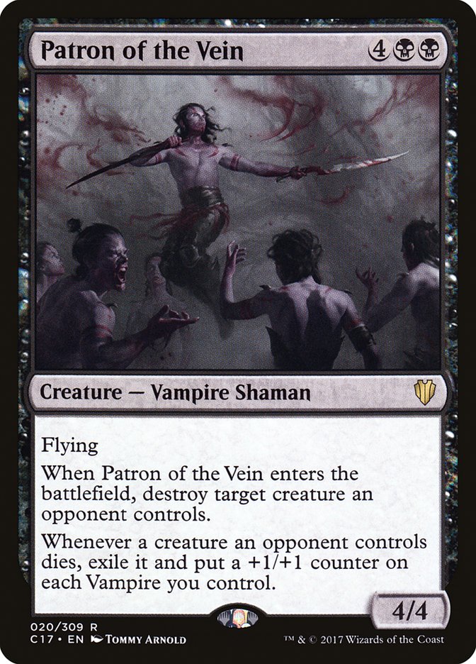 Patron of the Vein [Commander 2017] | PLUS EV GAMES 