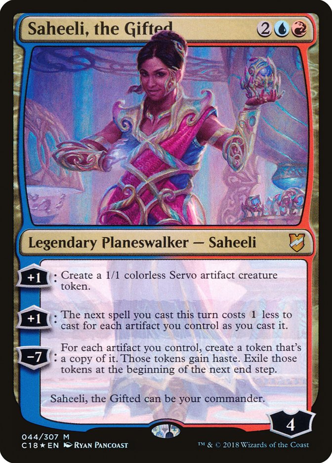 Saheeli, the Gifted [Commander 2018] | PLUS EV GAMES 