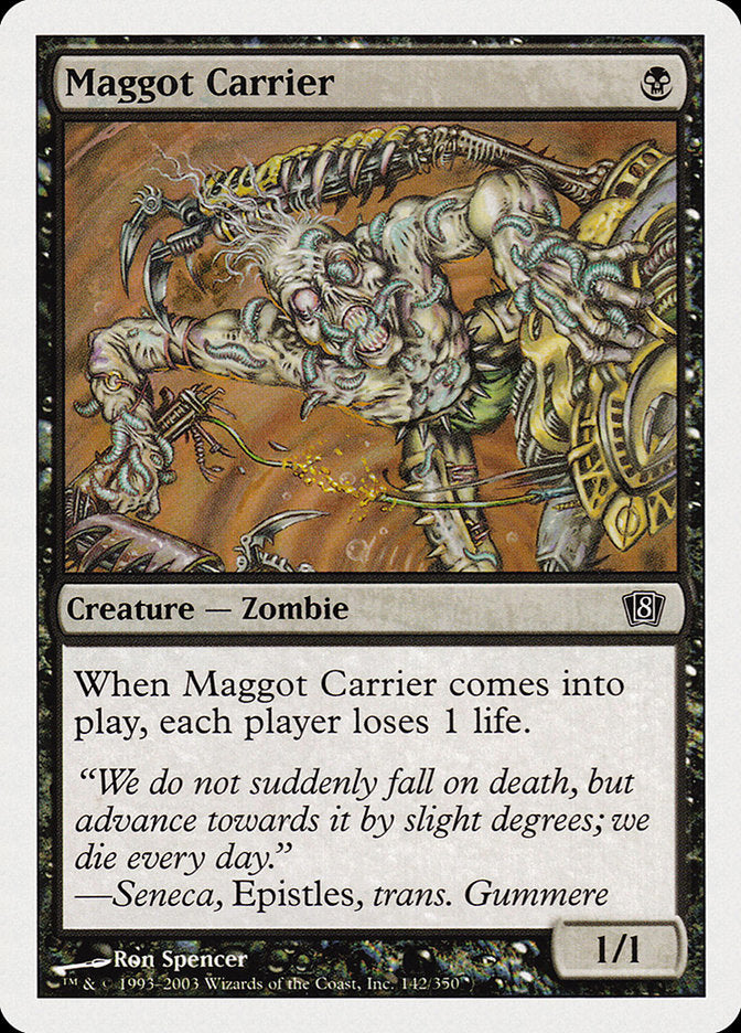 Maggot Carrier [Eighth Edition] | PLUS EV GAMES 