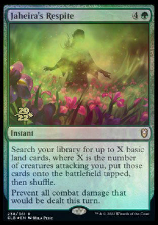 Jaheira's Respite [Commander Legends: Battle for Baldur's Gate Prerelease Promos] | PLUS EV GAMES 
