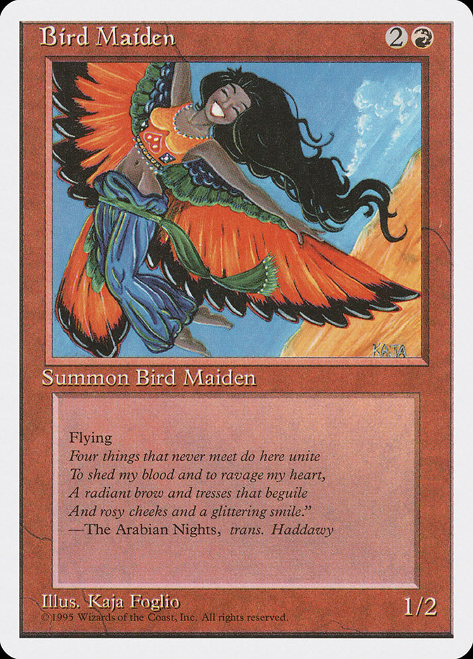 Bird Maiden [Fourth Edition] | PLUS EV GAMES 