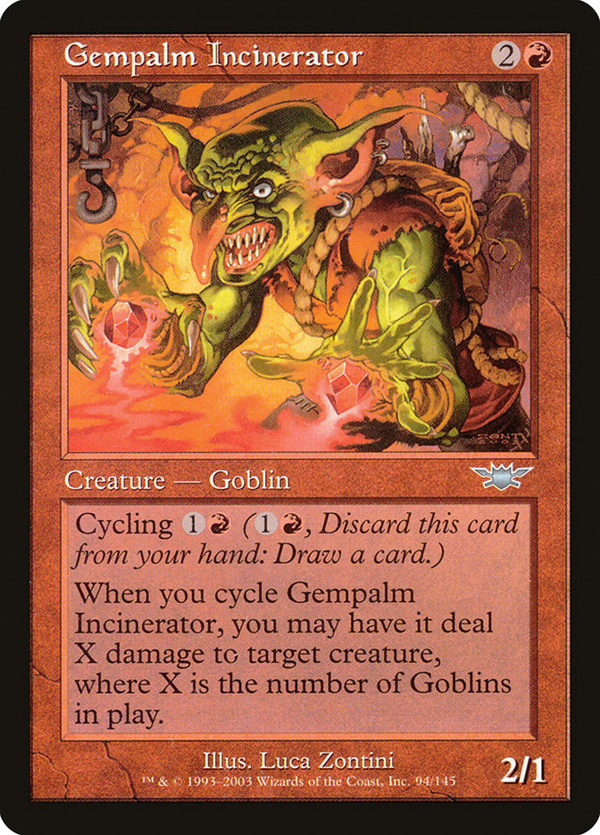 Gempalm Incinerator [Legions] | PLUS EV GAMES 