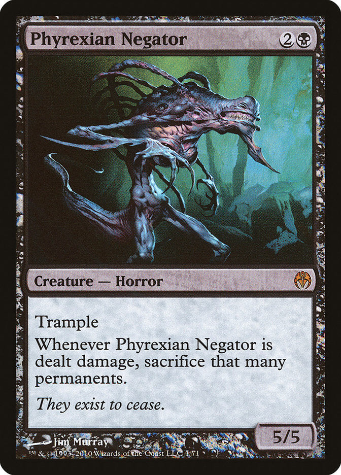 Phyrexian Negator [Duel Decks: Phyrexia vs. the Coalition] | PLUS EV GAMES 