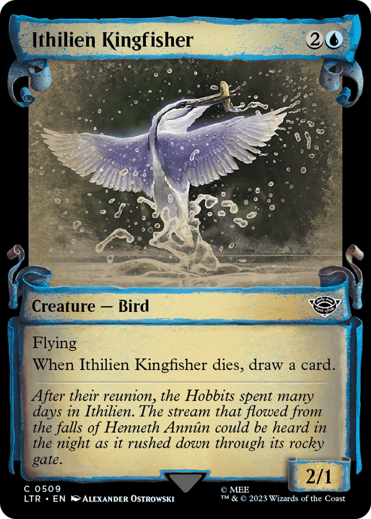 Ithilien Kingfisher [The Lord of the Rings: Tales of Middle-Earth Showcase Scrolls] | PLUS EV GAMES 