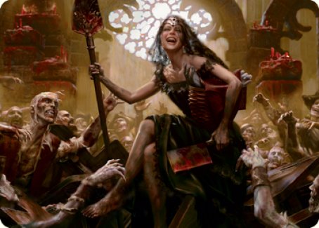 Gisa, Glorious Resurrector Art Card [Innistrad: Midnight Hunt Art Series] | PLUS EV GAMES 