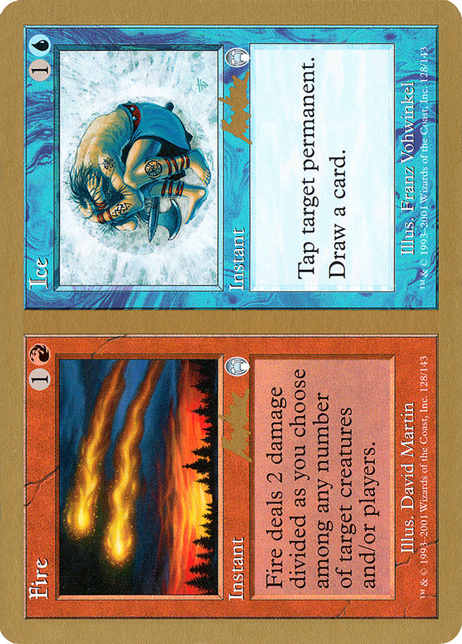 Fire // Ice (Brian Kibler) [World Championship Decks 2002] | PLUS EV GAMES 