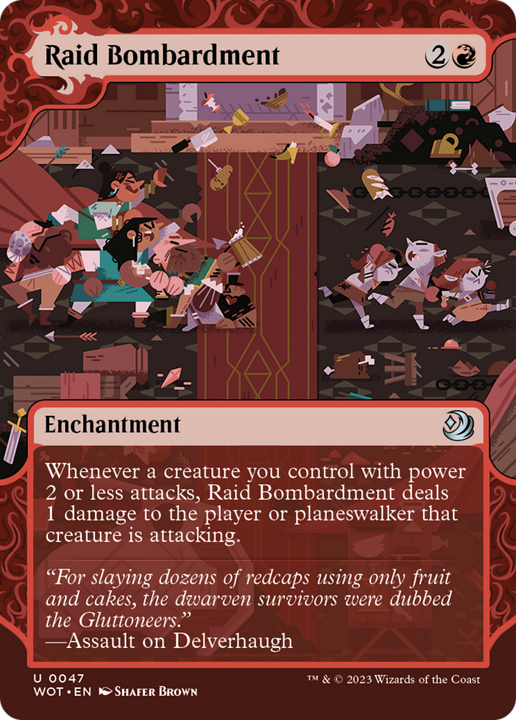 Raid Bombardment [Wilds of Eldraine: Enchanting Tales] | PLUS EV GAMES 