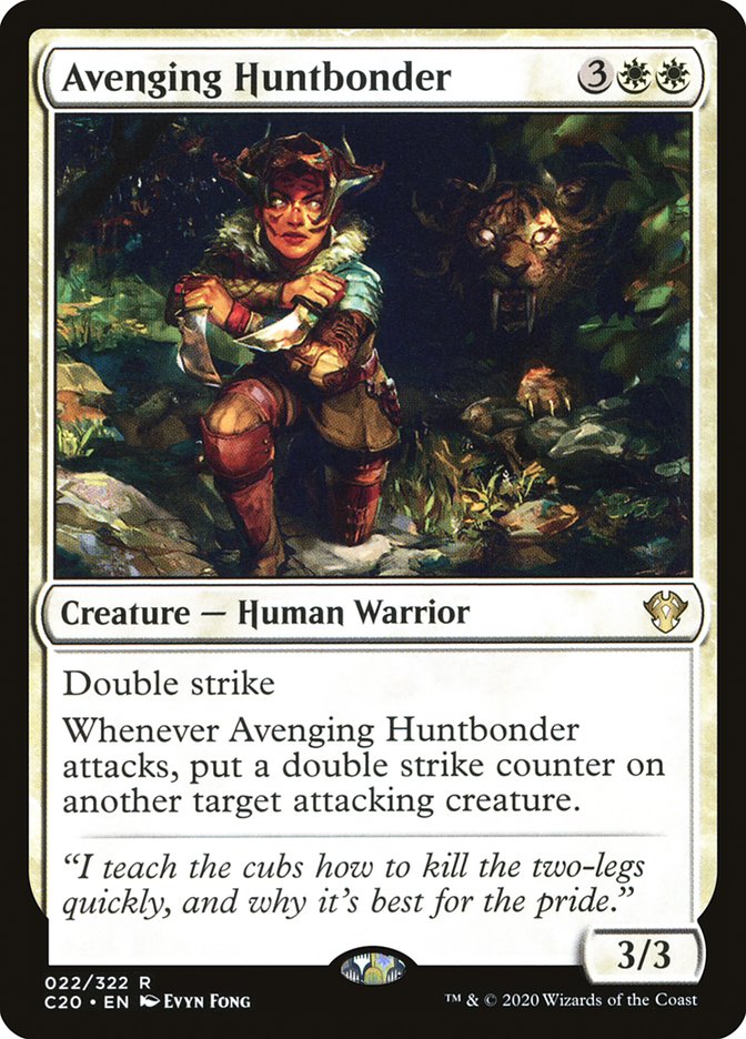 Avenging Huntbonder [Commander 2020] | PLUS EV GAMES 