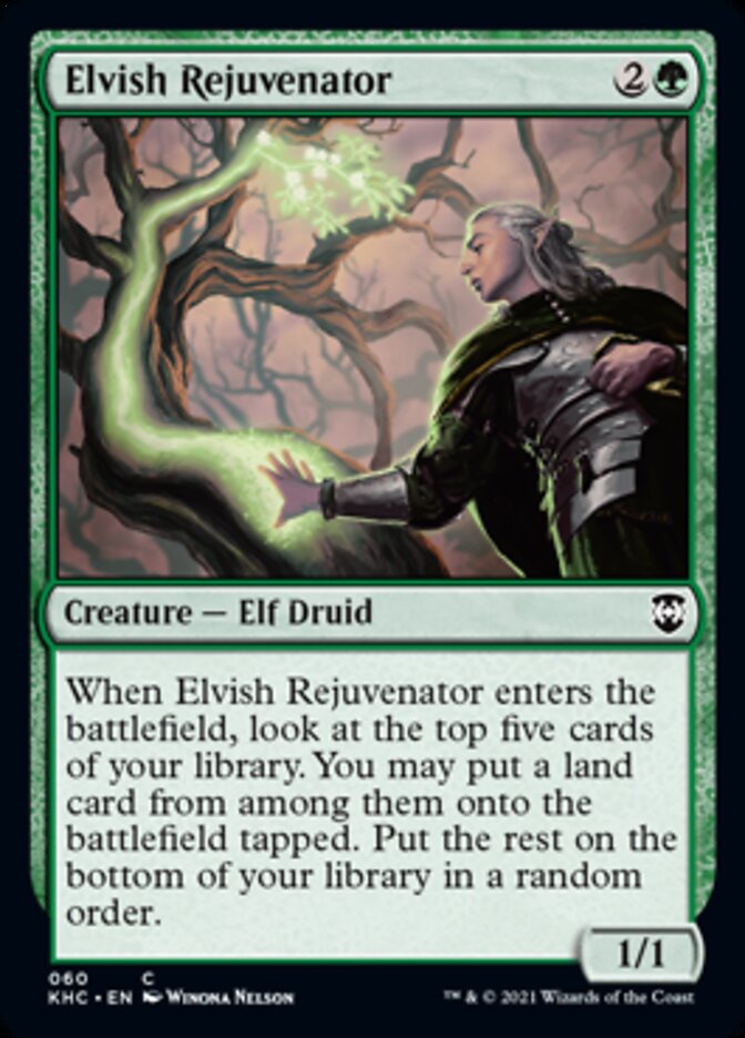 Elvish Rejuvenator [Kaldheim Commander] | PLUS EV GAMES 