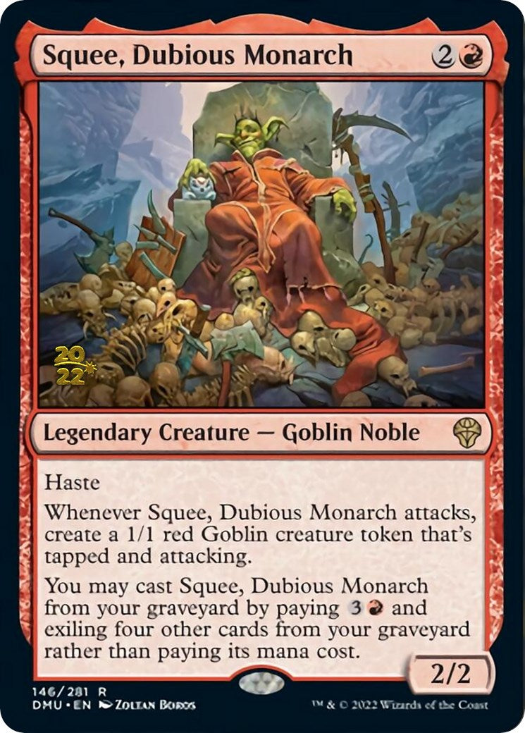 Squee, Dubious Monarch [Dominaria United Prerelease Promos] | PLUS EV GAMES 