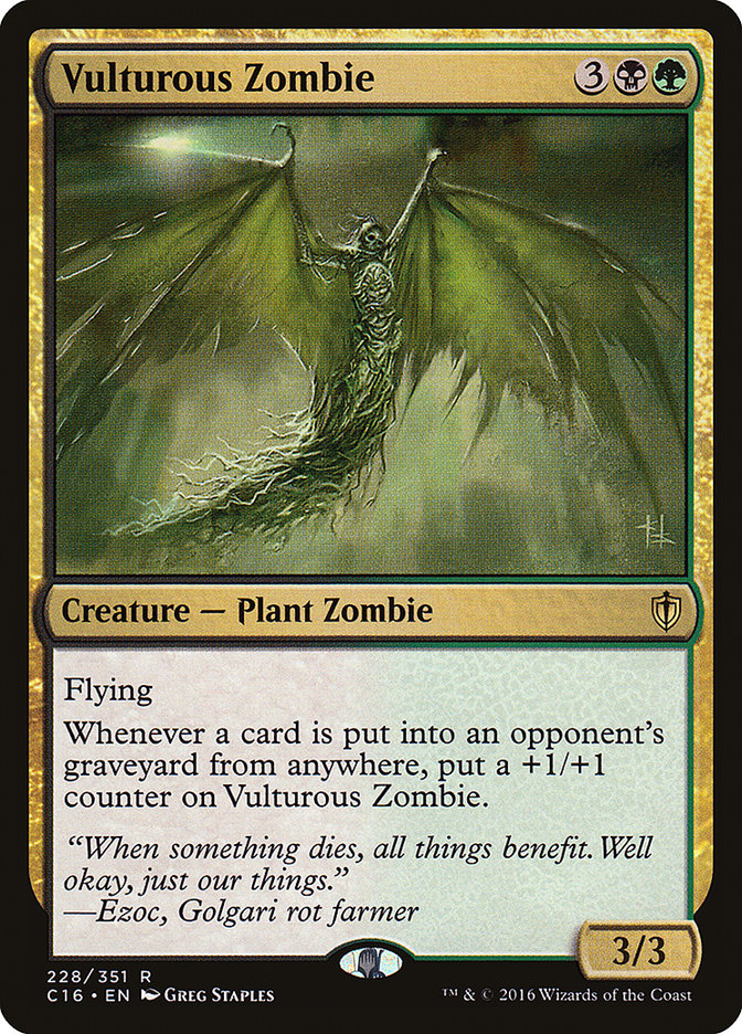 Vulturous Zombie [Commander 2016] | PLUS EV GAMES 