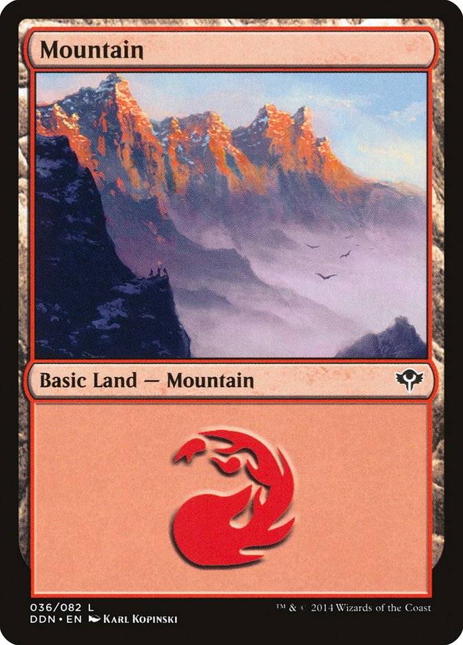 Mountain (36) [Duel Decks: Speed vs. Cunning] | PLUS EV GAMES 