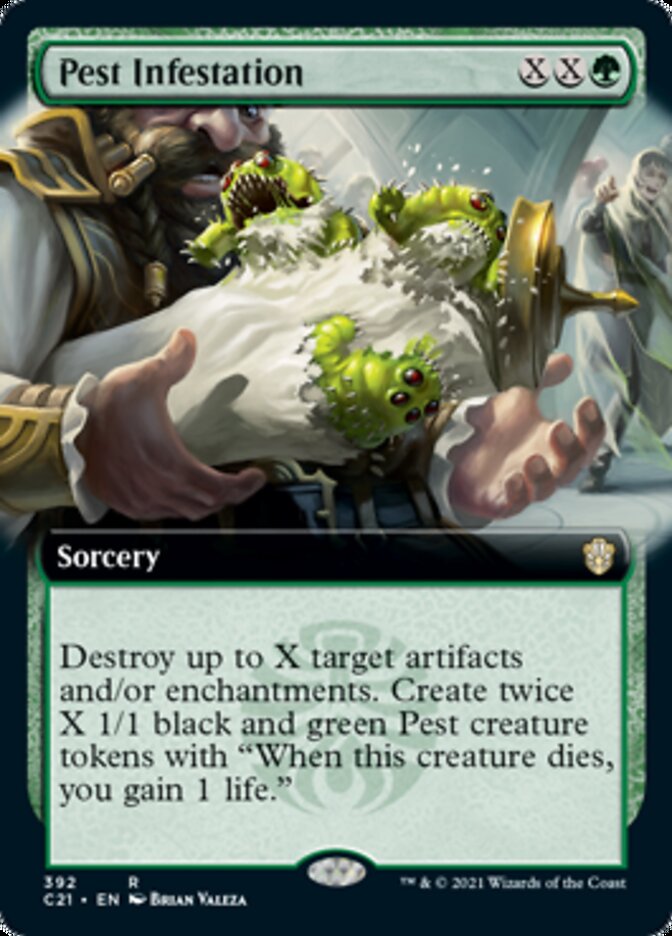 Pest Infestation (Extended) [Commander 2021] | PLUS EV GAMES 