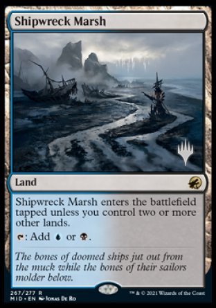 Shipwreck Marsh (Promo Pack) [Innistrad: Midnight Hunt Promos] | PLUS EV GAMES 