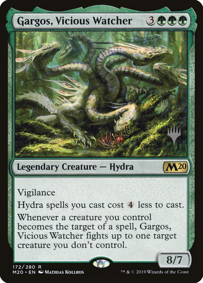 Gargos, Vicious Watcher (Promo Pack) [Core Set 2020 Promos] | PLUS EV GAMES 