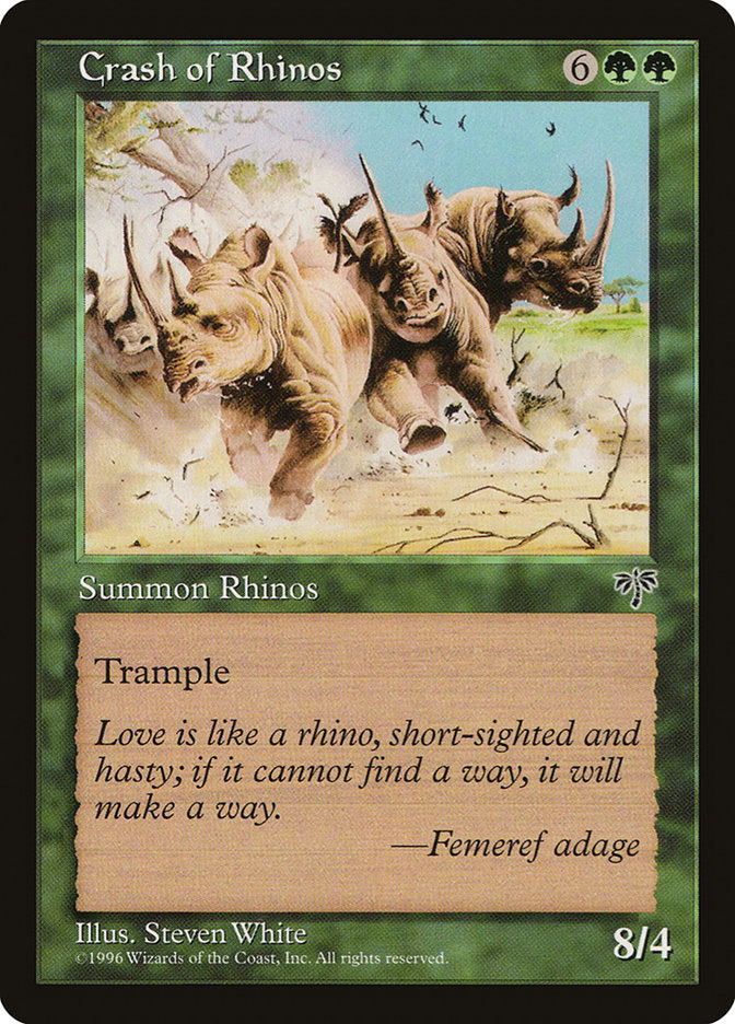 Crash of Rhinos [Mirage] | PLUS EV GAMES 