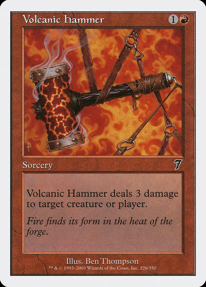 Volcanic Hammer [Seventh Edition] | PLUS EV GAMES 