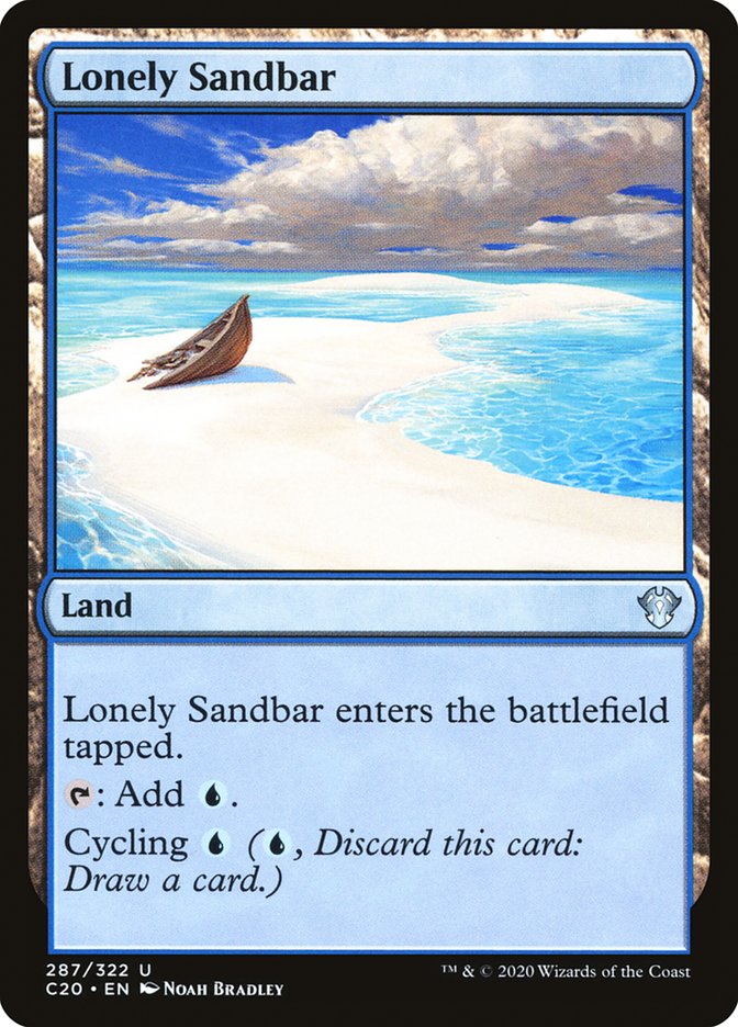 Lonely Sandbar [Commander 2020] | PLUS EV GAMES 