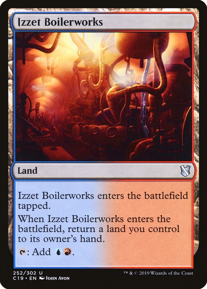 Izzet Boilerworks [Commander 2019] | PLUS EV GAMES 