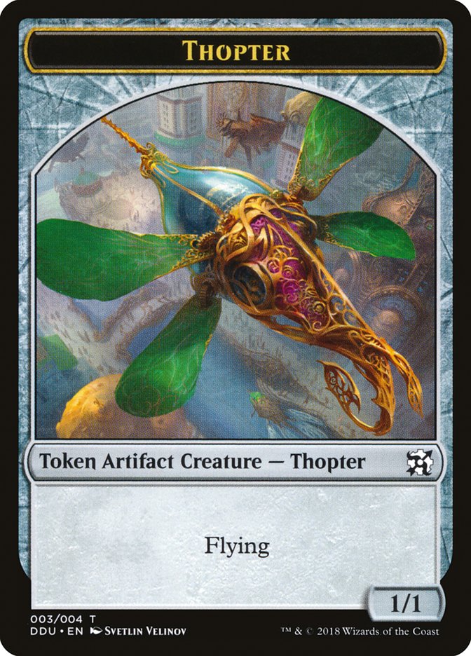 Thopter (003/004) [Duel Decks: Elves vs. Inventors Tokens] | PLUS EV GAMES 