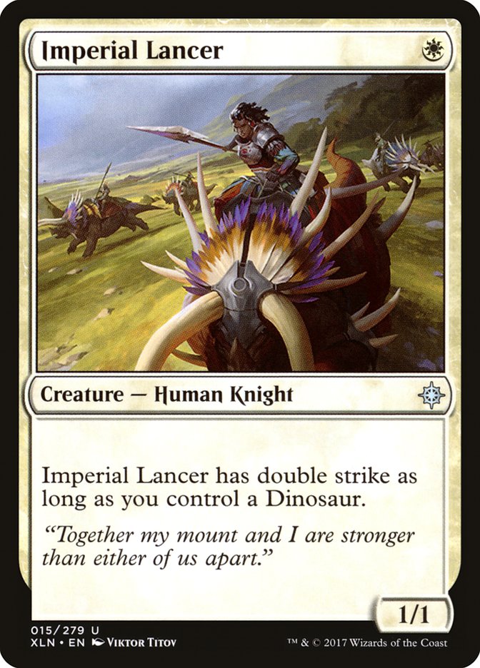 Imperial Lancer [Ixalan] | PLUS EV GAMES 