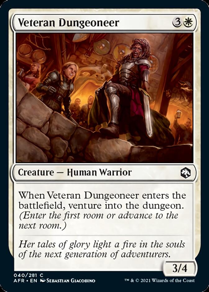 Veteran Dungeoneer [Dungeons & Dragons: Adventures in the Forgotten Realms] | PLUS EV GAMES 
