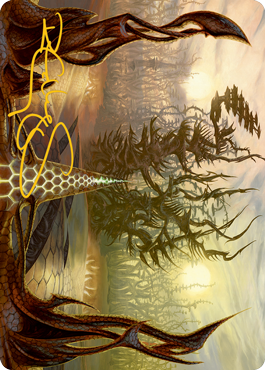 Thornglint Bridge Art Card (Gold-Stamped Signature) [Modern Horizons 2 Art Series] | PLUS EV GAMES 
