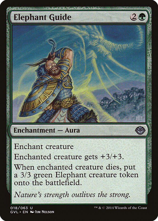 Elephant Guide (Garruk vs. Liliana) [Duel Decks Anthology] | PLUS EV GAMES 