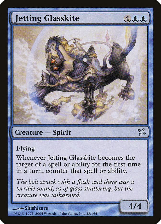 Jetting Glasskite [Betrayers of Kamigawa] | PLUS EV GAMES 