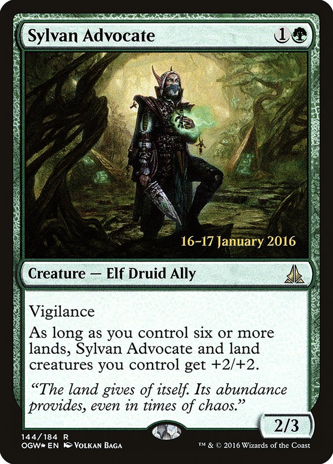 Sylvan Advocate [Oath of the Gatewatch Prerelease Promos] | PLUS EV GAMES 