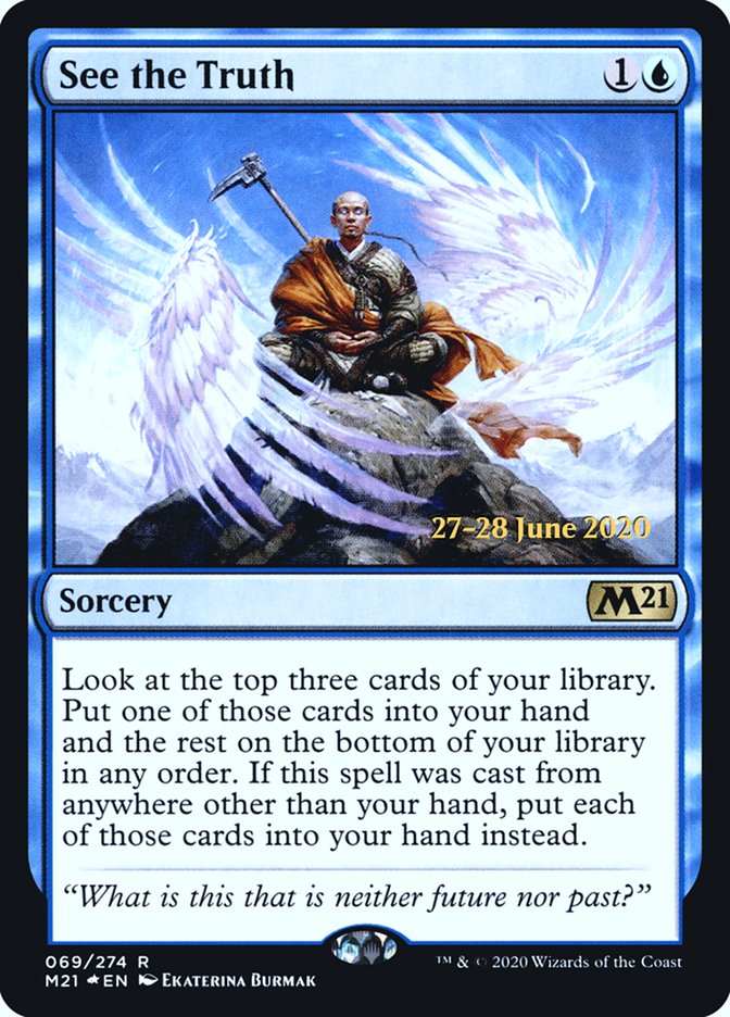 See the Truth  [Core Set 2021 Prerelease Promos] | PLUS EV GAMES 