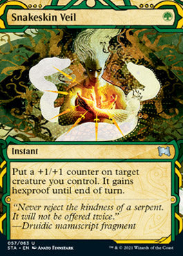 Snakeskin Veil (Etched Foil) [Strixhaven Mystical Archive] | PLUS EV GAMES 