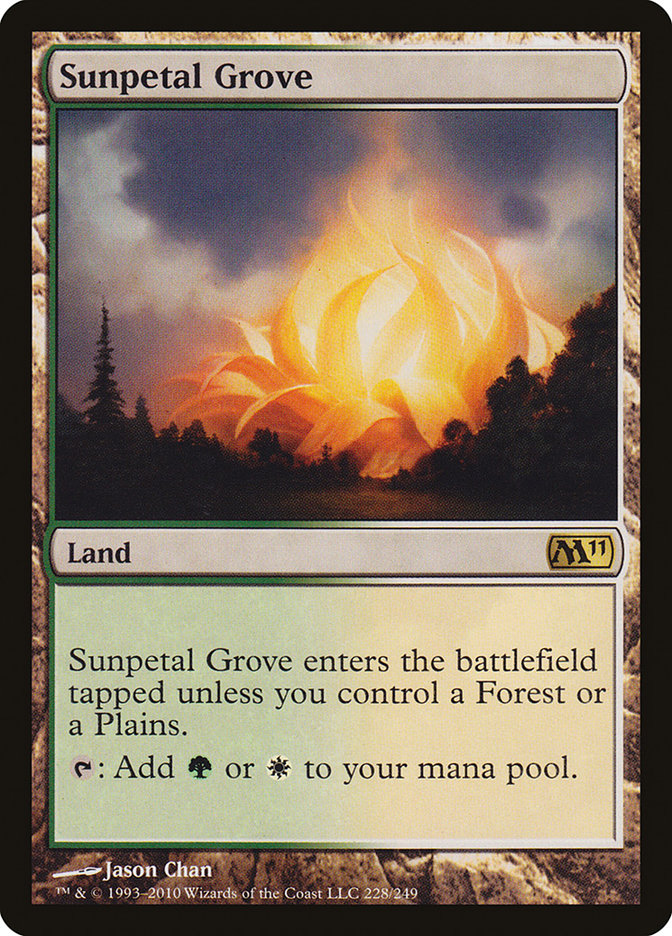 Sunpetal Grove [Magic 2011] | PLUS EV GAMES 