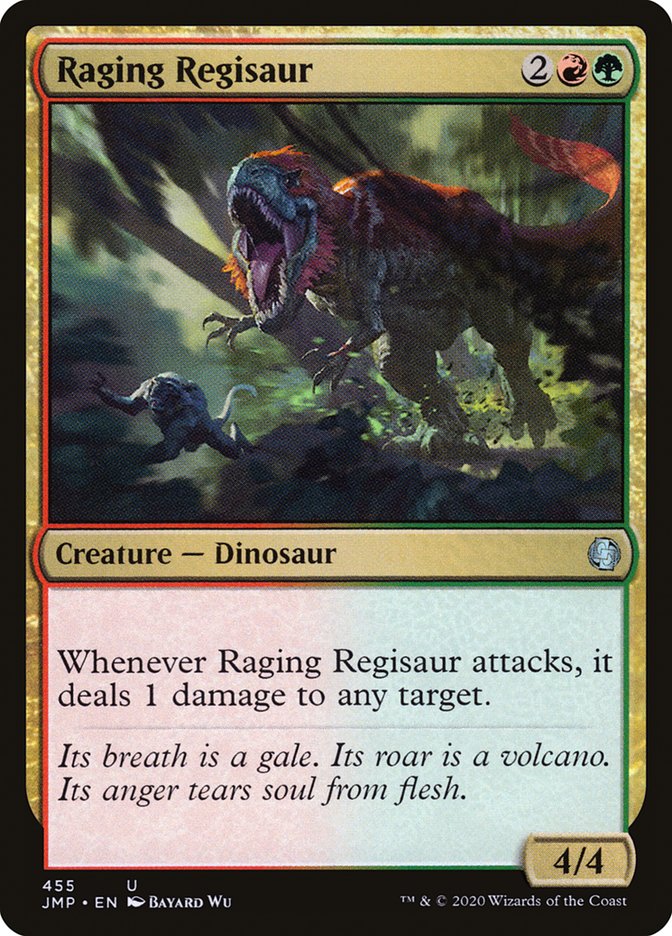 Raging Regisaur [Jumpstart] | PLUS EV GAMES 