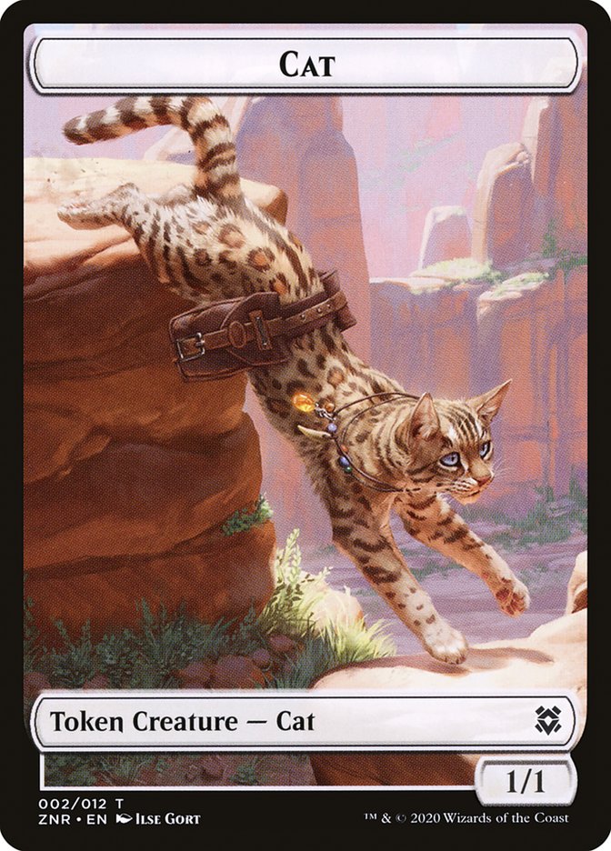 Cat [Zendikar Rising Tokens] | PLUS EV GAMES 