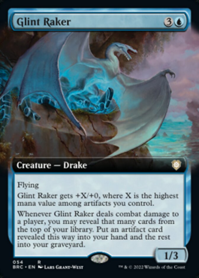 Glint Raker (Extended Art) [The Brothers' War Commander] | PLUS EV GAMES 