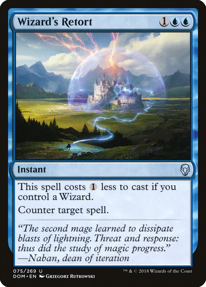 Wizard's Retort [Dominaria] | PLUS EV GAMES 