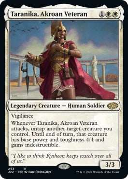 Taranika, Akroan Veteran [Jumpstart 2022] | PLUS EV GAMES 