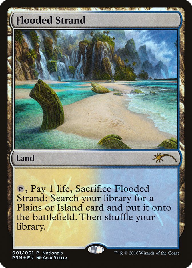 Flooded Strand (Nationals) [Nationals Promos] | PLUS EV GAMES 