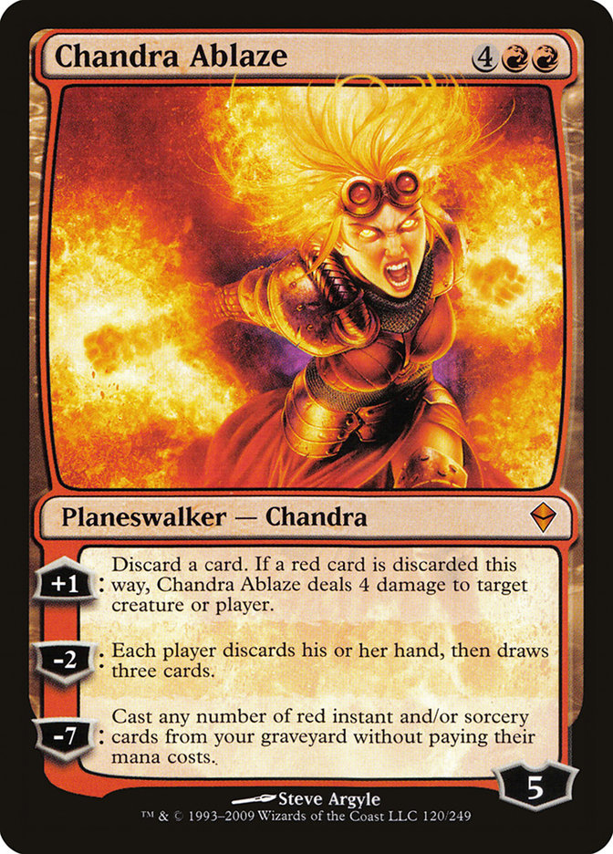 Chandra Ablaze [Zendikar] | PLUS EV GAMES 