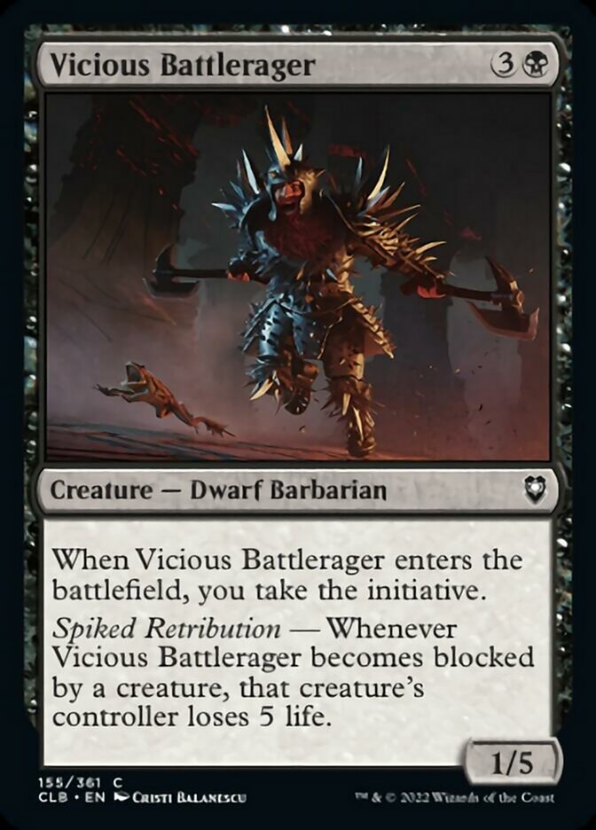 Vicious Battlerager [Commander Legends: Battle for Baldur's Gate] | PLUS EV GAMES 