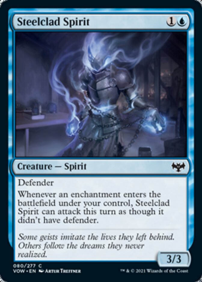 Steelclad Spirit [Innistrad: Crimson Vow] | PLUS EV GAMES 