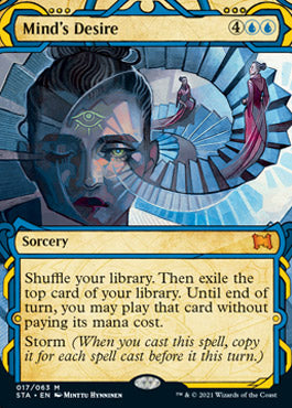 Mind's Desire (Etched Foil) [Strixhaven Mystical Archive] | PLUS EV GAMES 