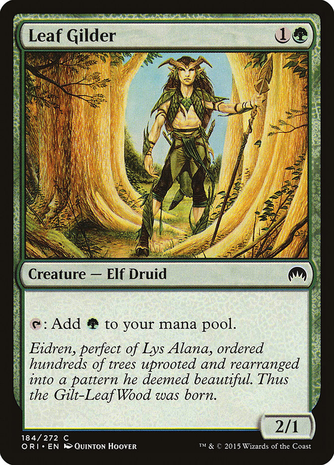 Leaf Gilder [Magic Origins] | PLUS EV GAMES 