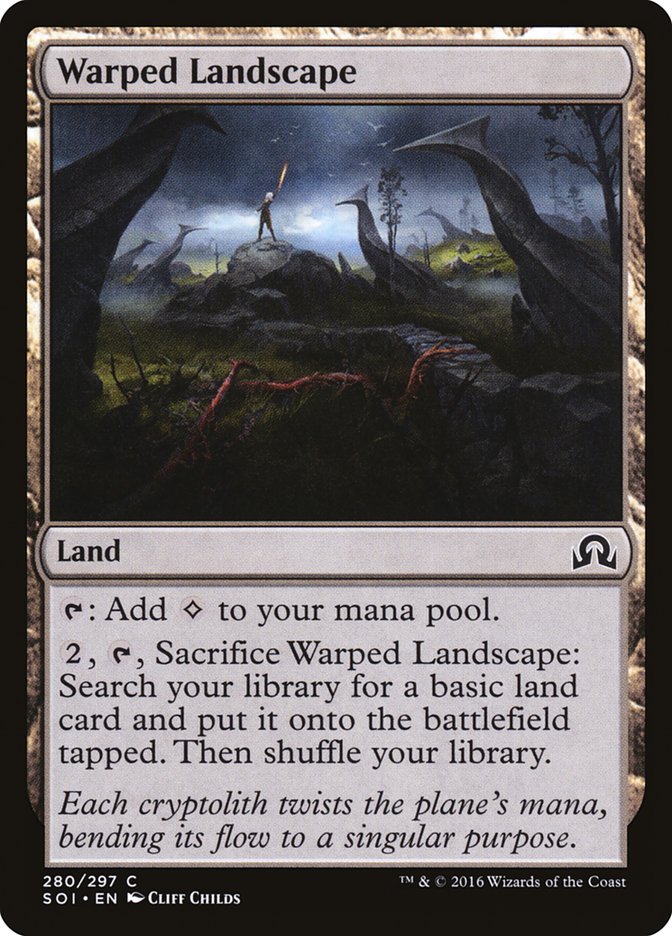 Warped Landscape [Shadows over Innistrad] | PLUS EV GAMES 