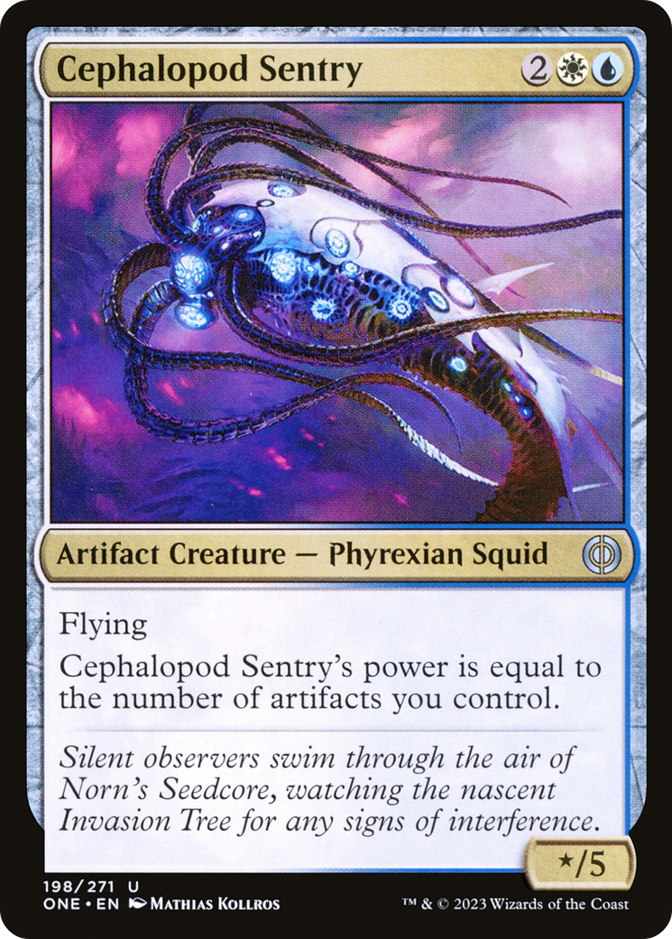 Cephalopod Sentry [Phyrexia: All Will Be One] | PLUS EV GAMES 