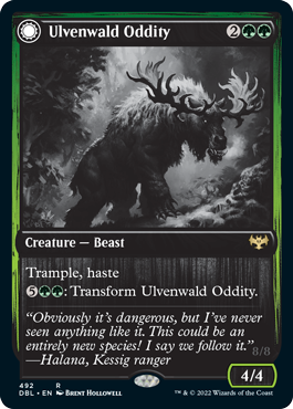 Ulvenwald Oddity // Ulvenwald Behemoth [Innistrad: Double Feature] | PLUS EV GAMES 