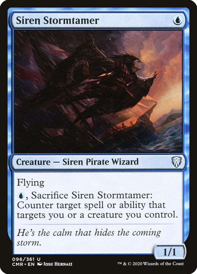 Siren Stormtamer [Commander Legends] | PLUS EV GAMES 