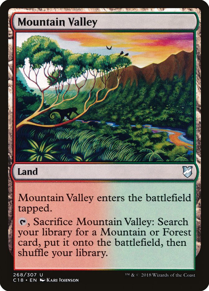 Mountain Valley [Commander 2018] | PLUS EV GAMES 